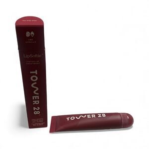 Tower 28 Lipsoftie Tinted Lip Treatment in Ube Vanilla NIB